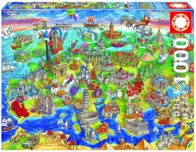 Puzzle Europejski świat 1000 (16752)