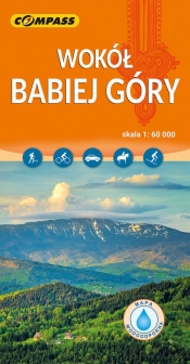 Wokół Babiej Góry - mapa laminowana - Opracowanie zbiorowe