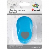 Dziurkacz z motywem 25mm serce