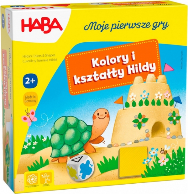 Gra Moje pierwsze gry - Kolory i kształty Hildy (307798)