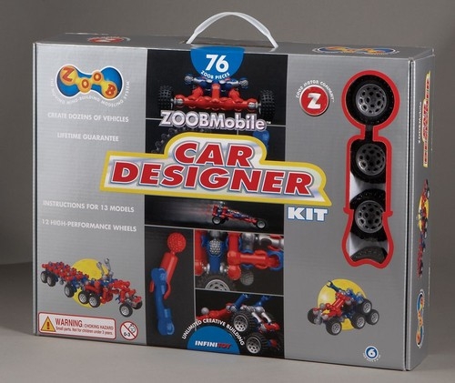 Zoob klocki Car designer kit (036-12052)