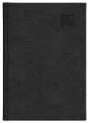 Kalendarz 2026 B5 dzienny Aluminium Standard CZARNY