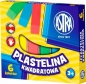 Plastelina Astra kwadratowa, 6 kolorów (83811908)