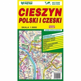 Plan miasta Cieszyn - Wydawnictwo Piętka