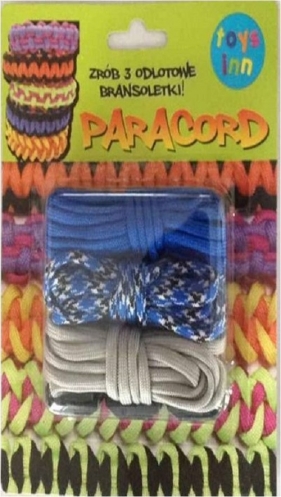 Paracord 3 sztuki mix niebieski (STN-33-03)