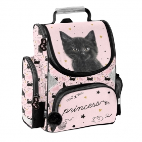 Tornister szkolny - Paso Black Cat
