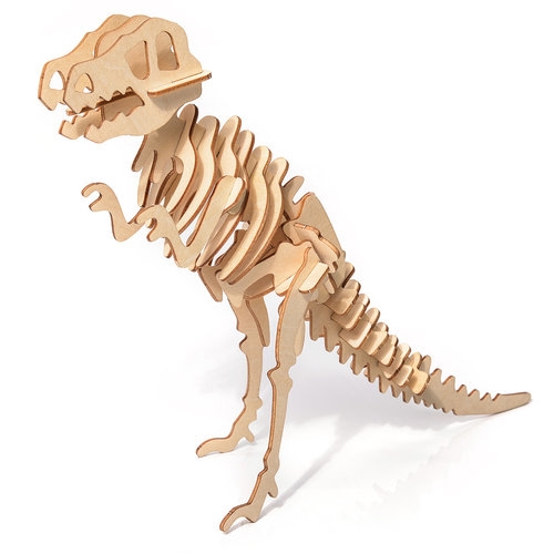 Little Story Drewniane Puzzle Model 3D - T-Rex