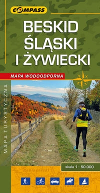 Beskid Śląski i Żywiecki mapa wodoodporna 1:50 000