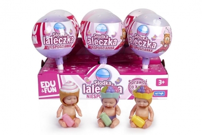 Słodka laleczka niespodzianka Edu&Fun