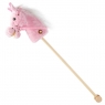 Hobby Horse z dźwiękiem i kółkami Rosie różowy
