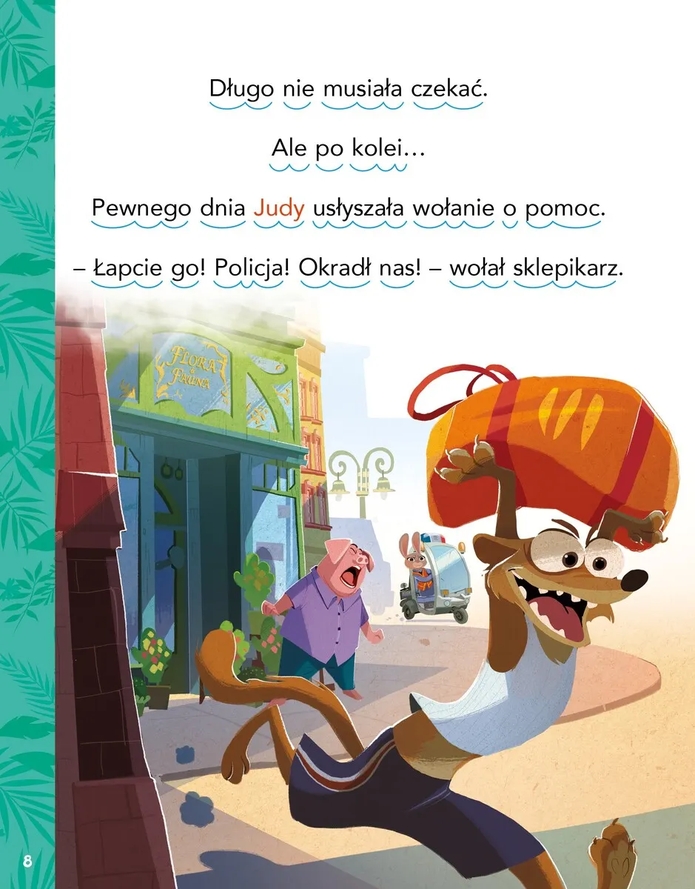 1, 2, 3, czytasz ty! Poziom 3. Wielki pościg. Disney Zwierzogród