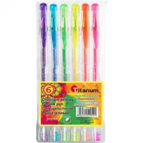 Długopis żelowy Titanum fluorescencyjny (GA1030)