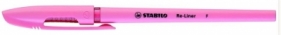 Długopis Re-Liner 868F różowy (10szt) STABILO
