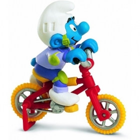 SCHLEICH Smurf na rowerz e BMX