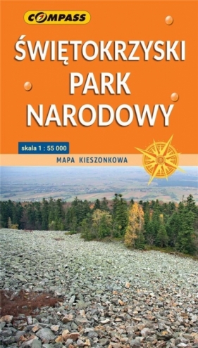 Mapa kiesz. - Świętokrzyski Park Narodowy 1:55 000 - praca zbiorowa