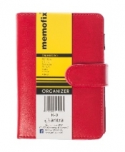Organizer A6 K/SA - Czerwony 2026