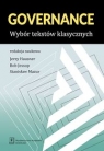 Governance Wybór tekstów klasycznych Hausner Jerzy, Jessop Bob, Mazur Stanisław
