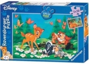 Puzzle 2x24 Mój przyjaciel Bambi (088522)