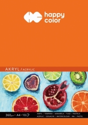 Blok do Happy Color Akryl A4, 10 ark (HA 7836 2030-A10)