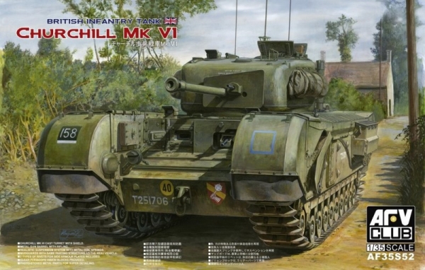 AFV Churchill MK VI/75mm Gun (Limited)