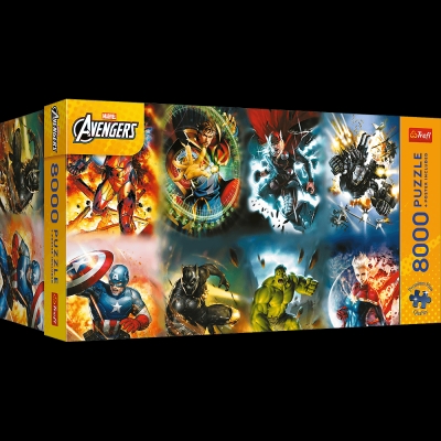 Puzzle 8000 Trefl Premium Plus Avengers Legends in Action Marvel Heroes 81052