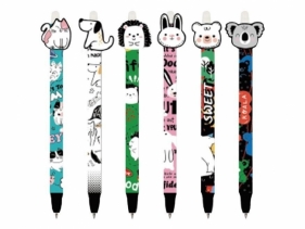 Długopis wymazywalny Kitty 0,5 niebieski MIX