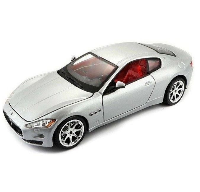 Bburago, Maserati Granturismo 1:24 - srebrny