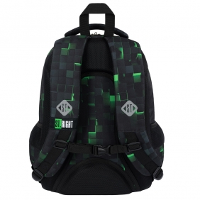 Plecak 3 komorowy 15" - Green Game