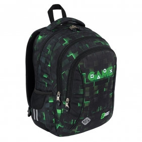 Plecak 3 komorowy 15" - Green Game