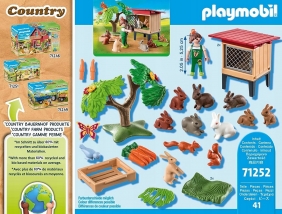 Playmobil Country: Klatki z królikami (71252)