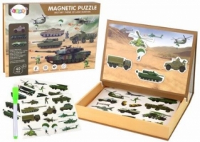 Puzzle magnetyczne z motywem wojny