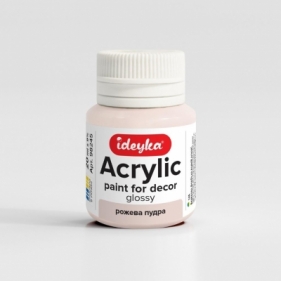 Farba akrylowa Różowy puder 20ml