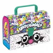 Kuferek kartonowy z rączką Hatchimals