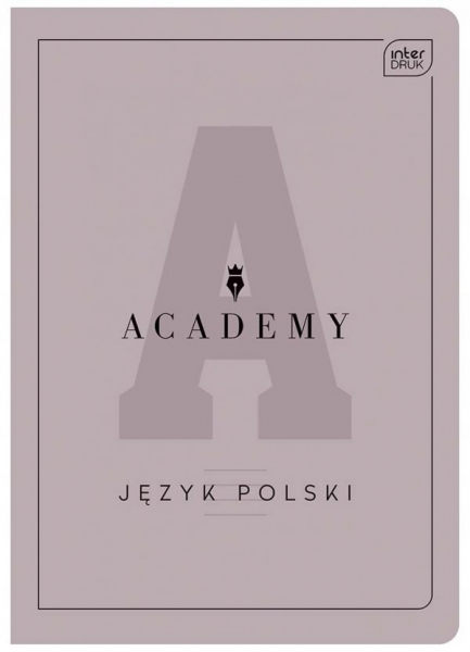 Interdruk, Zeszyt A5 Academy, 60 kartek w linie - Język polski