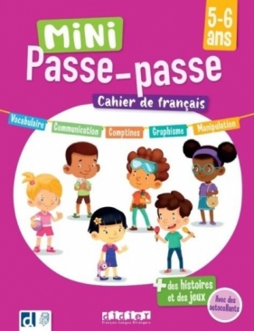 Mini Passe-Passe ćw. 5-6 lat Vocabulaire + online - Opracowanie zbiorowe