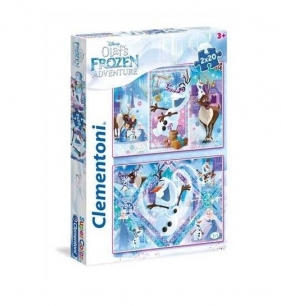 Puzzle SuperColor Olaf's Frozen Adventure 2x20 (24752)