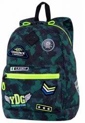 Coolpack - Cross - Plecak młodzieżowy - Green (Badges B) (B26151)
