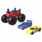 Hot Wheels Monster Trucks: Pojazd Monster Maker - Czerwony (GWW13/GWW14)