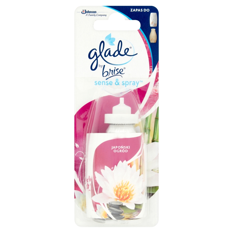 Glade sense & spray - Japoński ogród - wkład do automatycznego odświeżacza powietrza, 18 ml