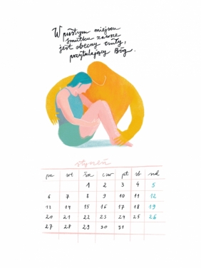 Ziemski kalendarz dla nieziemskich kobiet 2020 - Olubińska Katarzyna