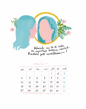 Ziemski kalendarz dla nieziemskich kobiet 2020 - Olubińska Katarzyna