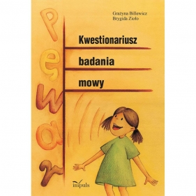 Kwestionariusz badania mowy w.8 - Grażyna Billewicz, Brygida Zioło