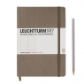 Notes Medium Leuchtturm1917 w kropki szarobrązowy 339583 339583