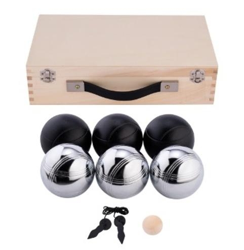 Zestaw do gry w bule - 6 kul metalowych