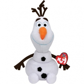 Maskotka Beanie Babies Disney: Olaf - bałwanek z dźwiękiem 25 cm (90152)