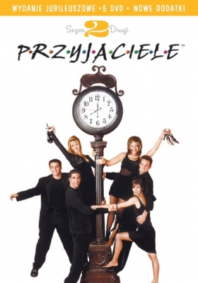 Przyjaciele (edycja jubileuszowa, sezon 2, 5 DVD)