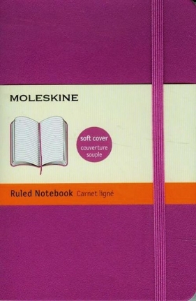 Notes P Moleskine Classic w linie orchidea