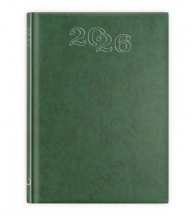 Terminarz 2026 B6 standard zielony