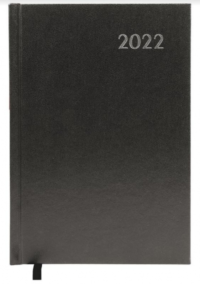 Kalendarz książkowy 2022 A5 czarny EASY