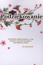 Karnet HM-200-899 Podziękowanie